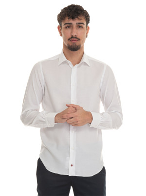Carrel Camicia classica da uomo Bianco Uomo 44