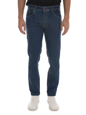 Quality First Jeans 5 tasche Denim medio Uomo 50