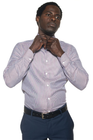 Carrel Camicia classica da uomo Bordeau Uomo 38