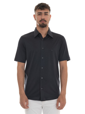 Giorgio Armani Camicia morbida da uomo Blu Uomo L