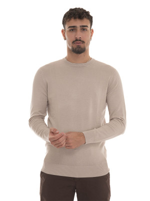 Quality First Maglia girocollo Beige Uomo L