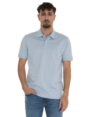 Boss Polo manica corta H-PARLAY432 Celeste Uomo M