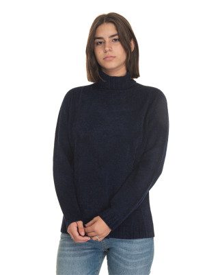 Quality First Maglia in lana Blu Donna M