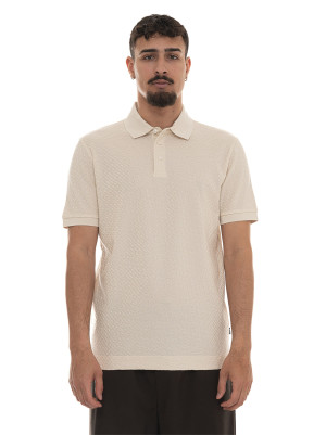 Boss Polo manica corta H-PROUT Bianco Uomo XL