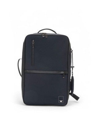 Giorgio Armani Zaino Travel nylon Blu Uomo UNI