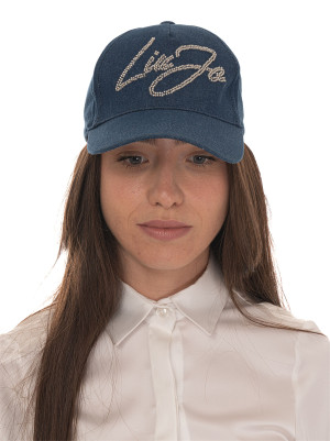 Liu Jo Cappello con visiera Denim Donna UNI