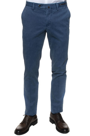 PT01 Pantalone modello chino Blu medio Uomo 58