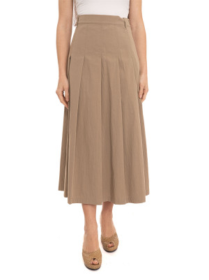 Weekend Max Mara Gonna a pieghe WKDORME Beige Donna 40
