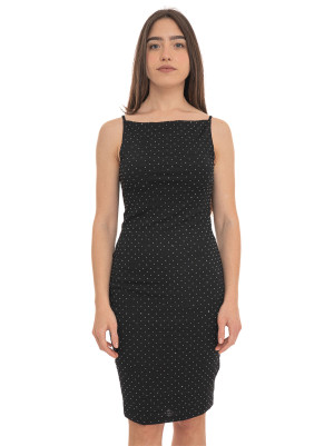Guess Abito in jersey Nero Donna S