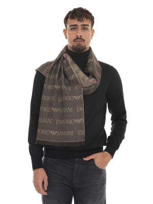 Giorgio Armani Sciarpa pashmina Marrone Uomo UNI