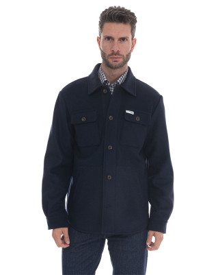 Fay Overshirt Blu Uomo M