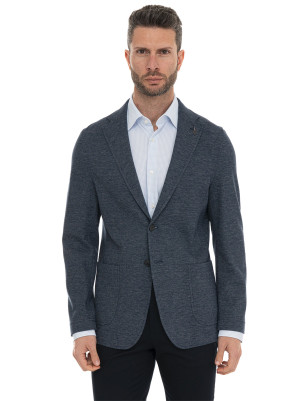 Paoloni Giacca sfoderata decostruita Denim Uomo 50