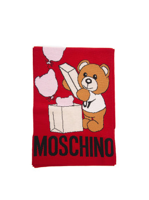 Moschino Sciarpa Rosso Donna UNI