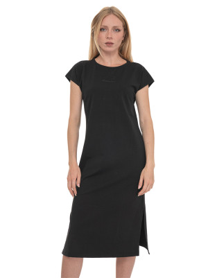 EA7 Abito Midi Nero Donna S