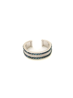 Carlo Pignatelli Cerimonia Anello per cravatta Blu Uomo UNI