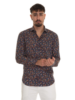 Carrel Camicia casual Blu Uomo 42