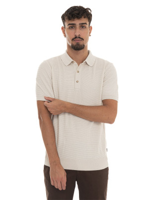 Boss Polo manica corta H-IANNOTTI Panna Uomo L