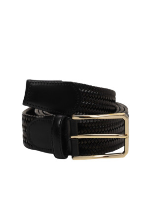 Canali Cintura in corda Nero Uomo 110