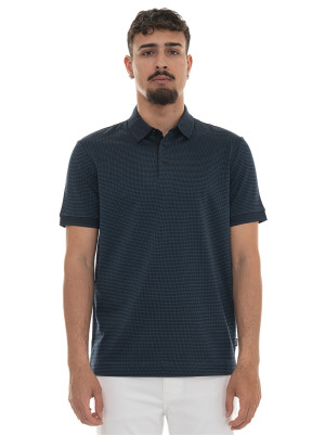 Boss Polo manica corta H-PARLAY-242 Blu Uomo M