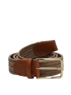 Canali Cintura in corda Beige Uomo 110