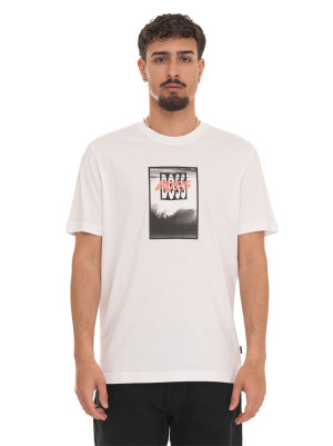 Boss T-shirt TE-DJ Bianco Uomo XXL