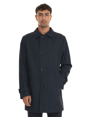 Boss Trench lungo Blu Uomo 48