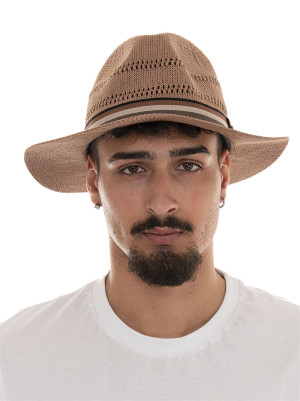 Barbour Cappello Marrone Uomo L