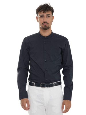 Boss Camicia casual H-HANK-S-STANDUP Blu Uomo 37