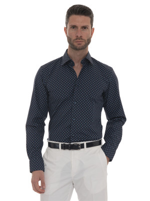 Boss Camicia casual H-HANK-KENT Blu Uomo 41