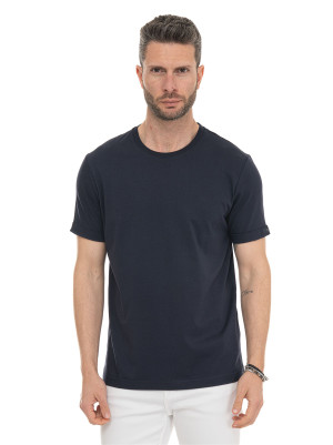 Fay T-shirt girocollo mezza manica Blu Uomo XL