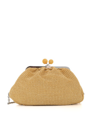 Weekend Max Mara Borsa in rafia WKAFORTUNA Giallo Donna UNI