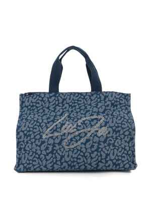 Liu Jo Borsa in tessuto modello shopper Denim Donna UNI