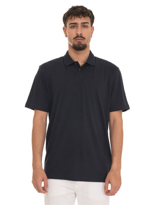 Boss Polo mezza manica PE-TAPE Blu Uomo M