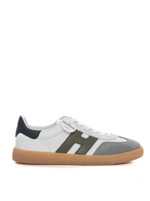Hogan Sneakers in pelle Cool Bianco-verde Uomo 9