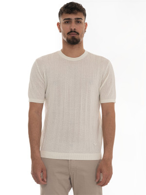 Giorgio Armani Maglia girocollo Bianco Uomo M