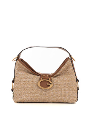 Guess Borsa a spalla Camden shoulder bag Cognac Donna UNI