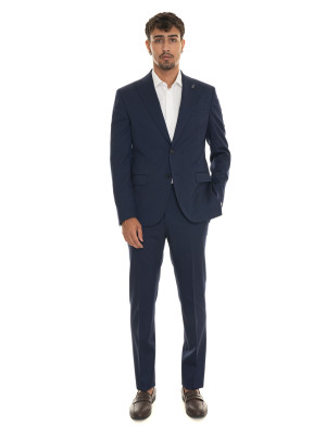 Paoloni Abito da uomo 2 bottoni Bluette Uomo 52