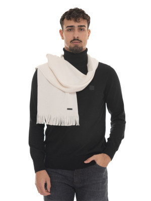 Boss Sciarpa ALBAS Panna Uomo UNI