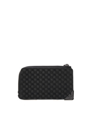 Giorgio Armani Portafoglio Nero Uomo UNI