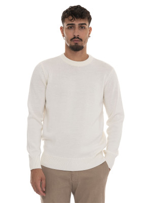 EA7 Maglia girocollo Panna Uomo L