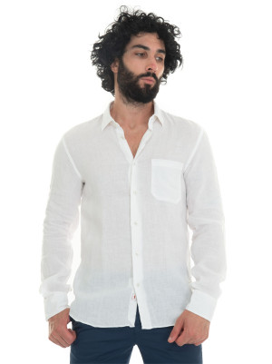 Vincenzo De Lauziers Camicia casual Bianco Uomo XXL