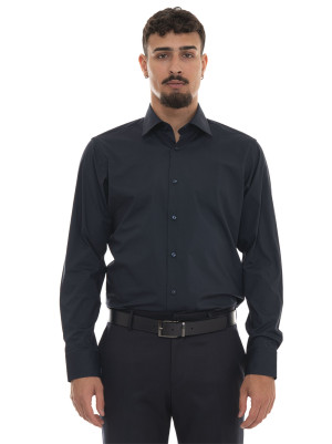 Boss Camicia classica da uomo H-JOE-KENT-C1 Blu Uomo 40