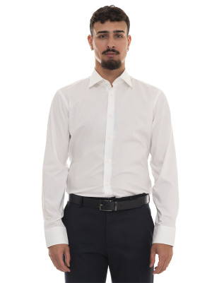 Boss Camicia classica da uomo H-JOE-KENT-C1 Bianco Uomo 43