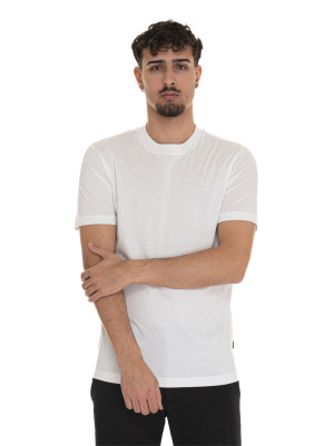 Boss T-shirt girocollo mezza manica H-TESSLER17 Bianco Uomo 3XL