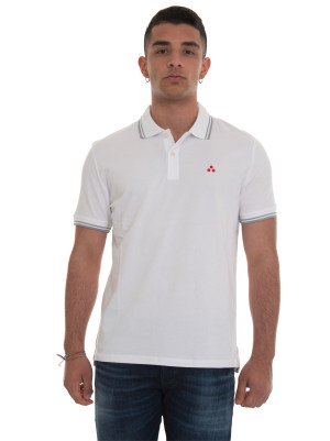 Peuterey Polo manica corta NEWMEDINILLASTR Bianco Uomo S