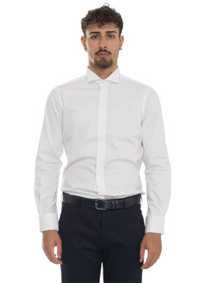 Carrel Camicia classica da uomo Bianco Uomo 41