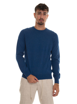 Gran Sasso Pullover girocollo Azzurro Uomo 58