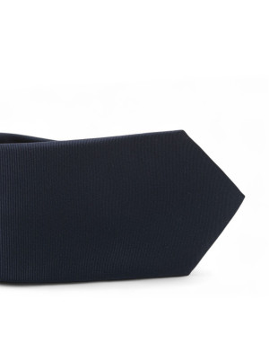 Canali Cravatta in seta Blu Uomo UNI
