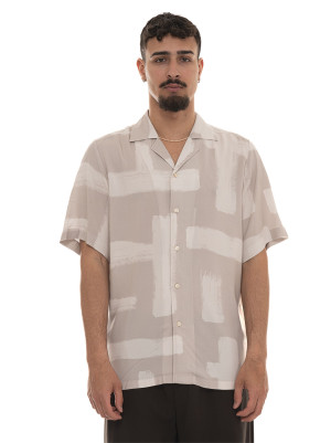 Boss Camicia morbida da uomo RAYER Grigio chiaro Uomo L