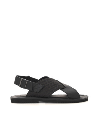 Giorgio Armani Sandalo Nero Uomo 10